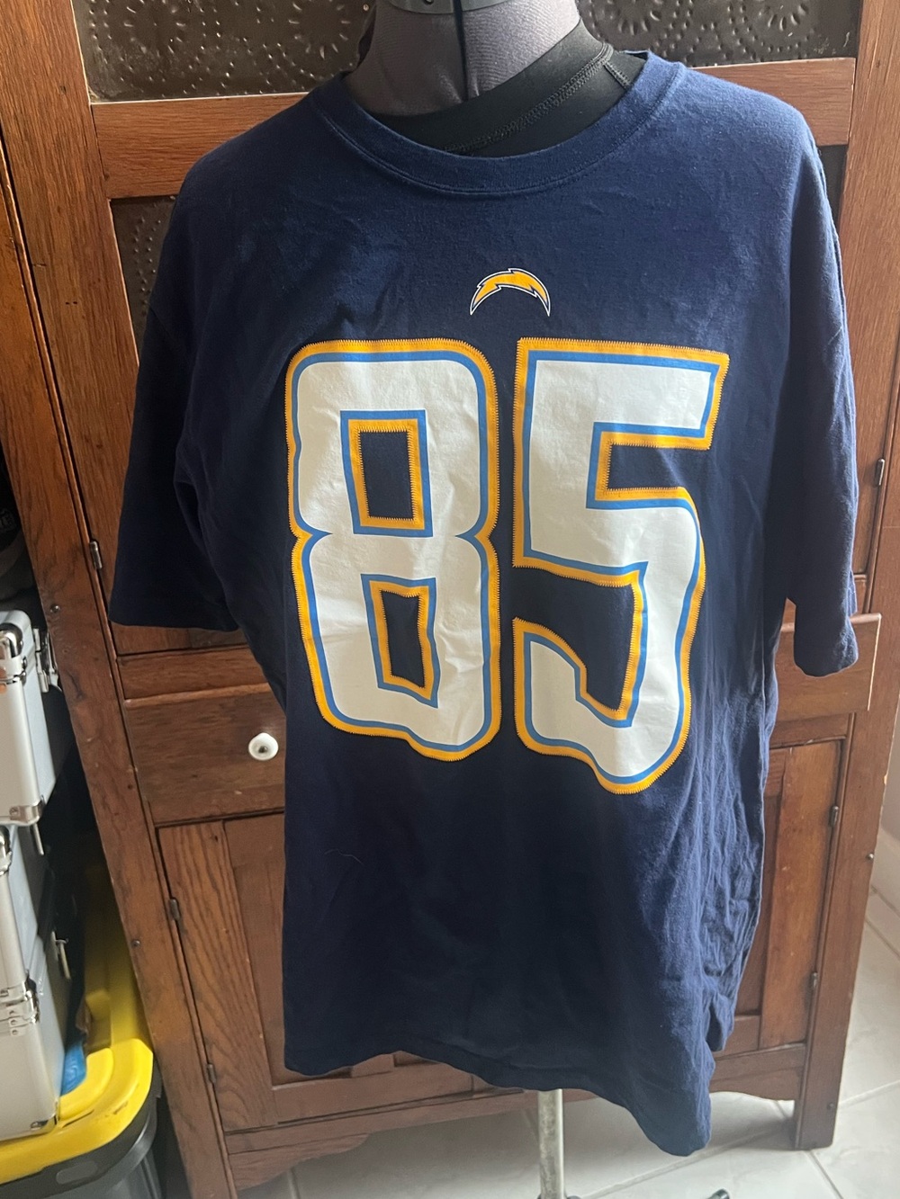 Antonio Gates Chargers T-shirt by Nike size XL
